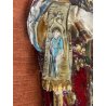 RARA CERAMICA BASSORILIEVO PROF. Eugenio Pattarino San Pietro WALL PLAQUE H36cm