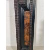 ANTICA CORNICE GUILLOCHE EPOCA 800 LEGNO SCOLPITO EBANIZZATO RADICA NOCE 72X62CM