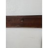 ANTICA CORNICE GUILLOCHE EPOCA 800 LEGNO SCOLPITO EBANIZZATO RADICA NOCE 72X62CM