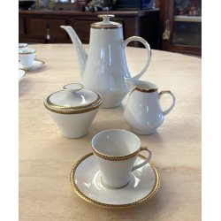 SET Caffè 12 Cup PORCELLANA PMR Bavaria Jaeger&Co CAFFETTIERA ZUCCHERIERA BRICCO