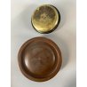 PORTACENERE da PIPA LEGNO OTTONE DESIGN MID CENTURY ART DECò ø 13cm DUK IT
