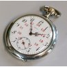 ANTICO OROLOGIO TASCA Omega ARGENTO 800 epoca ANNI 20 OLD POCKET WATCH montre