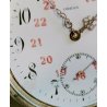 ANTICO OROLOGIO TASCA Omega ARGENTO 800 epoca ANNI 20 OLD POCKET WATCH montre