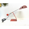 LAMPADA TAVOLO Picchio Rosso DESIGN Paolo Martini FUNZIONANTE 55cm/h '70s