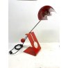 LAMPADA TAVOLO Picchio Rosso DESIGN Paolo Martini FUNZIONANTE 55cm/h '70s
