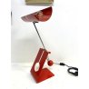 LAMPADA TAVOLO Picchio Rosso DESIGN Paolo Martini FUNZIONANTE 55cm/h '70s