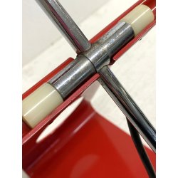 LAMPADA TAVOLO Picchio Rosso DESIGN Paolo Martini FUNZIONANTE 55cm/h '70s