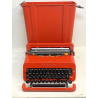 MACCHINA DA SCRIVERE OLIVETTI Valentine ROSSA PORTATILE Sottsass TYPE WRITER '70