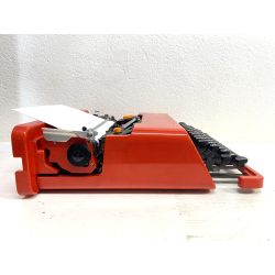 MACCHINA DA SCRIVERE OLIVETTI Valentine ROSSA PORTATILE Sottsass TYPE WRITER '70