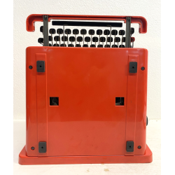 MACCHINA DA SCRIVERE OLIVETTI Valentine ROSSA PORTATILE Sottsass TYPE WRITER '70