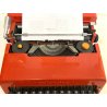 MACCHINA DA SCRIVERE OLIVETTI Valentine ROSSA PORTATILE Sottsass TYPE WRITER '70