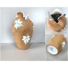 VASO ANFORA SCULTOREO CERAMICA VINTAGE POTTERY STUDIO   689 Fiamma 25 cm/h MCM