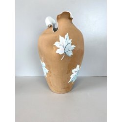 VASO ANFORA SCULTOREO CERAMICA VINTAGE POTTERY STUDIO   689 Fiamma 25 cm/h MCM