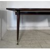 TAVOLO PRANZO DESIGN Sergio Cobolli Gigli ANNI 50 PERMANENTE CANTÙ VETRO LEGNO