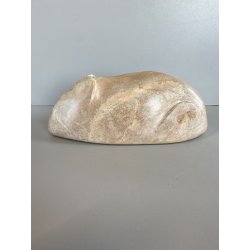 SCULTURA ZOOMORFA Riet de Klerk PIETRA NATURALE LEVIGATA FIGURA ANIMALE '900