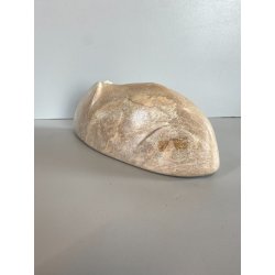SCULTURA ZOOMORFA Riet de Klerk PIETRA NATURALE LEVIGATA FIGURA ANIMALE '900