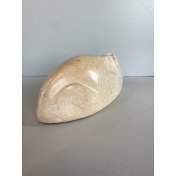 SCULTURA ZOOMORFA Riet de Klerk PIETRA NATURALE LEVIGATA FIGURA ANIMALE '900