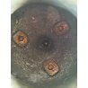 ANTICO CALAMAIO TRIPODE BRONZO SATIRI ALATI ZOCCOLI CAPRINI STILE RINASCIMENTALE