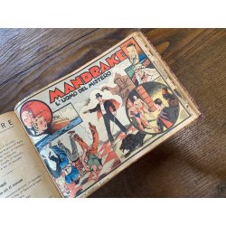 RACCOLTA ALBO FUMETTI Uomo Mascherato Mandrake CASA EDITRICE Nerbini ANNI '40