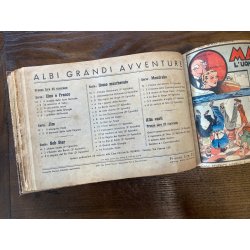 RACCOLTA ALBO FUMETTI Uomo Mascherato Mandrake CASA EDITRICE Nerbini ANNI '40