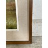 QUADRO dipinto PAESAGGIO olio tela "Pascoli" FERIOLO LAGO MAGGIORE PIEMONTE 1985
