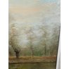 QUADRO dipinto PAESAGGIO olio tela "Pascoli" FERIOLO LAGO MAGGIORE PIEMONTE 1985
