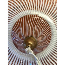 LAMPADA TAVOLO DESIGN Lino Tagliapietra LA MURRINA VETRO SOFFIATO MURANO ø 40cm