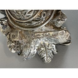 PICCOLA CORNUCOPIA Argentieri Magrino SIMBOLO di PROSPERITA LAMINATO ARGENTO 925