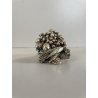 PICCOLA CORNUCOPIA Argentieri Magrino SIMBOLO di PROSPERITA LAMINATO ARGENTO 925