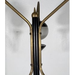LAMPADA DA TERRA STILNOVO PIANTANA ANNI 50 DESIGN FLOOR LAMP VINTAGE MARMO LIGHT