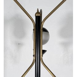 LAMPADA DA TERRA STILNOVO PIANTANA ANNI 50 DESIGN FLOOR LAMP VINTAGE MARMO LIGHT