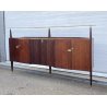 CREDENZA DESIGN Sergio Cobolli Gigli ANNI 50 PERMANENTE CANTÙ VETRO LEGNO MARMO