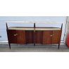 CREDENZA DESIGN Sergio Cobolli Gigli ANNI 50 PERMANENTE CANTÙ VETRO LEGNO MARMO