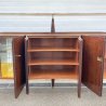 CREDENZA DESIGN Sergio Cobolli Gigli ANNI 50 PERMANENTE CANTÙ VETRO LEGNO MARMO