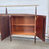 CREDENZA DESIGN Sergio Cobolli Gigli ANNI 50 PERMANENTE CANTÙ VETRO LEGNO MARMO