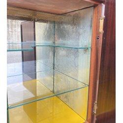 CREDENZA DESIGN Sergio Cobolli Gigli ANNI 50 PERMANENTE CANTÙ VETRO LEGNO MARMO