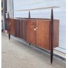 CREDENZA DESIGN Sergio Cobolli Gigli ANNI 50 PERMANENTE CANTÙ VETRO LEGNO MARMO