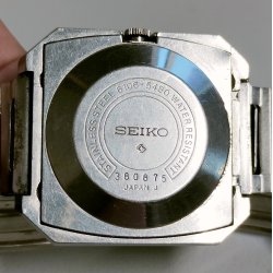 OROLOGIO POLSO Seiko 5 DX Automatic 6106-5480 anni 70 Vintage Wrist Watch GREEN
