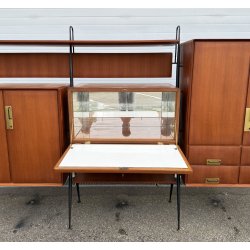 CREDENZA DESIGN Silvio Cavatorta ANNI 50 LEGNO FRASSINO LIBRERIA VINTAGE BAR