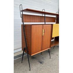 CREDENZA DESIGN Silvio Cavatorta ANNI 50 LEGNO FRASSINO LIBRERIA VINTAGE BAR