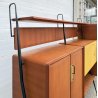 CREDENZA DESIGN Silvio Cavatorta ANNI 50 LEGNO FRASSINO LIBRERIA VINTAGE BAR