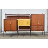 CREDENZA DESIGN Silvio Cavatorta ANNI 50 LEGNO FRASSINO LIBRERIA VINTAGE BAR