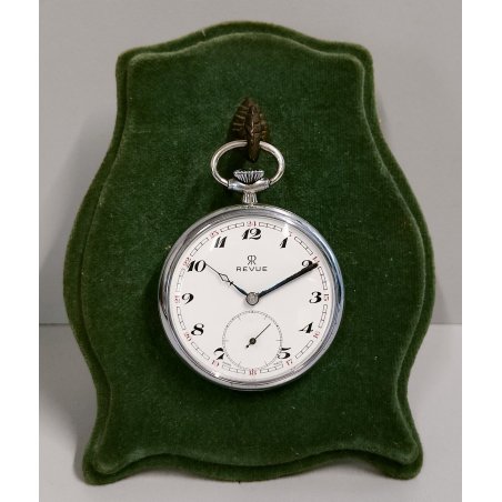 ANTICO OROLOGIO DA TASCA Revue cal. 781 anni 40 OLD POCKET WATCH Montre de Poche