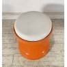 SGABELLO Rocchetto DESIGN Achille Castiglioni ANNI 70 Kartell PLASTICA LUCIDA