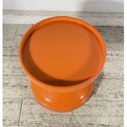SGABELLO Rocchetto DESIGN Achille Castiglioni ANNI 70 Kartell PLASTICA LUCIDA