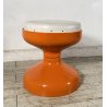 SGABELLO Rocchetto DESIGN Achille Castiglioni ANNI 70 Kartell PLASTICA LUCIDA