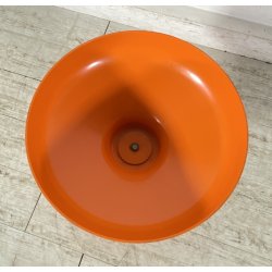 SGABELLO Rocchetto DESIGN Achille Castiglioni ANNI 70 Kartell PLASTICA LUCIDA