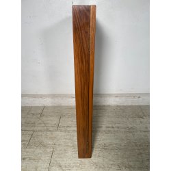 PICCOLA TECA ARMADIETTO PORTA OROLOGI CHIAVI ANTA VETRO LEGNO ANNI 60 DA MURO
