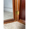 PICCOLA TECA ARMADIETTO PORTA OROLOGI CHIAVI ANTA VETRO LEGNO ANNI 60 DA MURO
