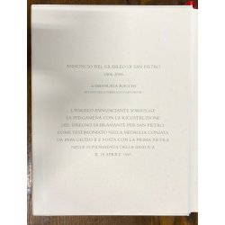 LIBRO TU ES PETRUS AD MDVI Gian Carlo Alteri Esemplare  990 NUMISMATICA VATICANA
